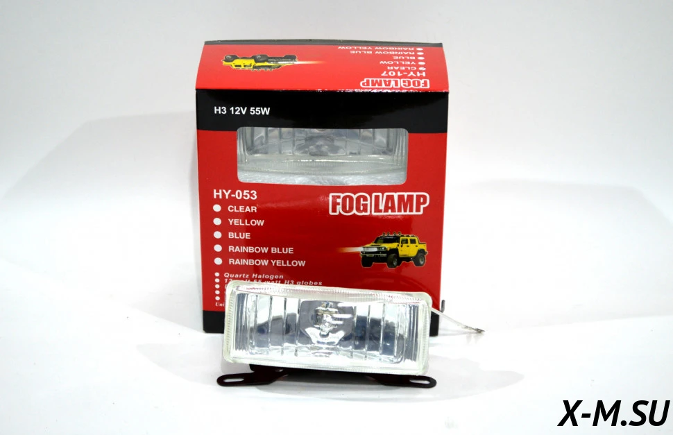 Фара галогеновая 12V/55W (свет белый) Фара галогеновая 12V/55W (свет белый)