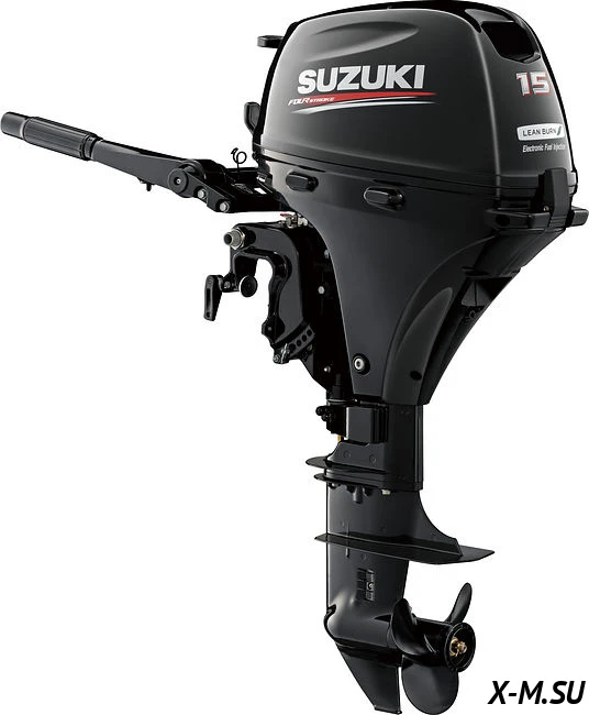 Лодочный мотор Suzuki DF15AS Черный Лодочный мотор Suzuki DF15AS Черный