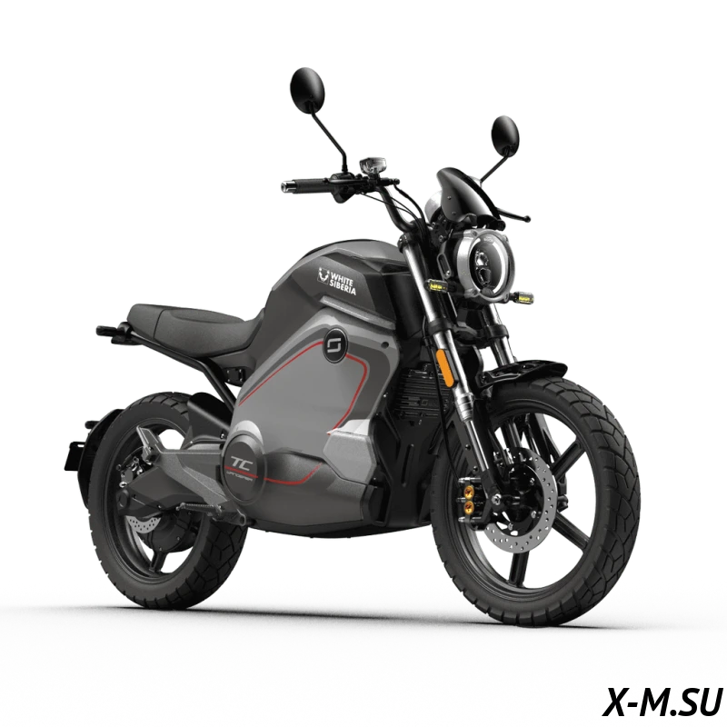 Электромотоцикл WHITE SIBERIA SUPER SOCO TC WANDERER (Серый) Электромотоцикл WHITE SIBERIA SUPER SOCO TC WANDERER (Серый)
