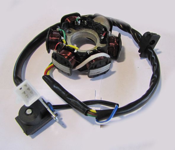 Статор генератора 153FMI, 154FMI, TTR125 (6кат.)