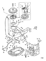 Электрические компоненты 2-х тактного ПЛМ MERCURY 25 М Серийный номер от 0N055505 и выше