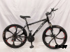 Велосипед 26&quot; HEMEN YTJ-MTB-55 (литые обода 6 ЛУЧЕЙ-ЧЕРНЫЕ, диск.торм.21ск) ЧЕРНЫЙ