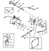 Топливный насос (Use With Inline Check Valve) 2-Х ТАКТНОГО ПЛМ MERCURY 90 Серийный номер от 9589039 до 9793576