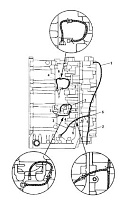 Система прокачки 2-Х ТАКТНОГО ПЛМ MERCURY 75 Серийный номер от 0P017000 до 0P325499