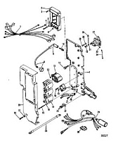 Электрические компоненты 2-Х ТАКТНОГО ПЛМ MERCURY 90 Серийный номер от 9483121 до 9506480