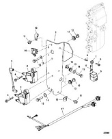 Катушка зажигания 1C104424/0P560350 и выше 4-Х ТАКТНОГО ПЛМ MERCURY 60 Серийный номер от 0P515897 и выше