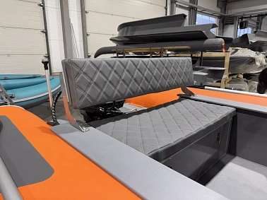 Моторная лодка РИБ Gelium 4300 (высокий борт, пластиковый конус) комплектация "Расширенная" 