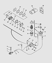 Топливная система 2-Х ТАКТНОГО ПЛМ YAMABISI T40BWS