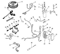 Электростартер Conversion Kit, 895298A01 4-Х ТАКТНОГО ПЛМ MERCURY 9.9 Серийный номер от 0P325500 и выше
