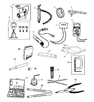 Инструменты (Часть 1) 4-Х ТАКТНОГО ПЛМ MERCURY 50 Серийный номер от 1C050252 и выше