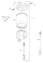 Фильтр сепаратора, 8M0046336 4-Х ТАКТНОГО ПЛМ MERCURY 135 Серийный номер от 1B517159 и выше