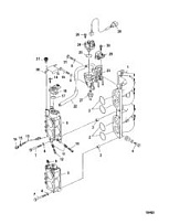 Впускной коллектор 4-Х ТАКТНОГО ПЛМ MERCURY 115 Серийный номер от 1B227000 до 1B366822