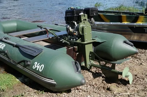 Мотор болотоход Бурлак-М2 18,5 лс