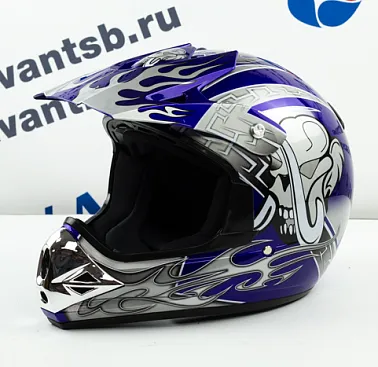 Шлем кроссовый Avantis Lead, Синий